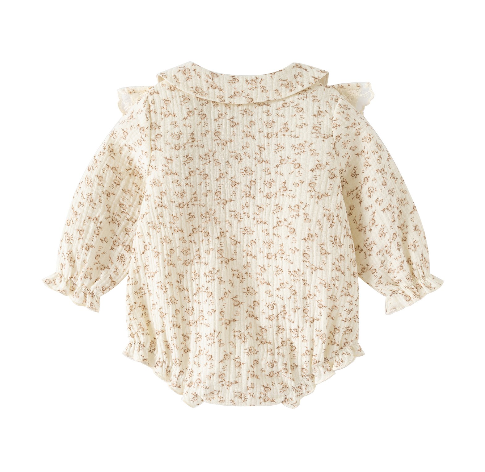 Ivory Garden Muslin Romper image