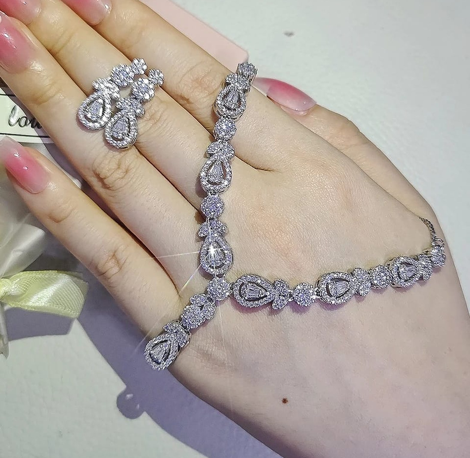 AAAA Cubic Zirconia Bridal Set image