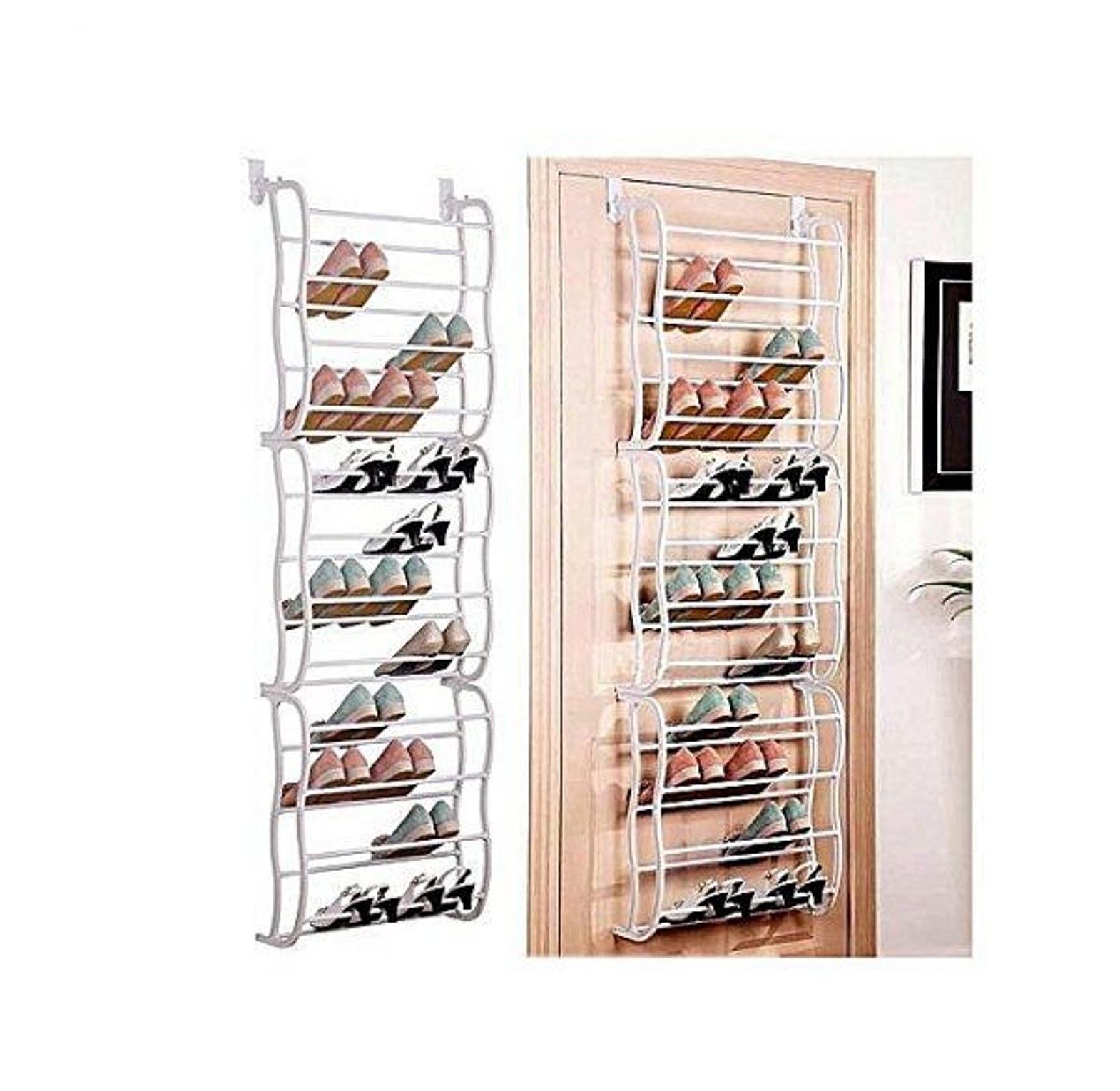 36-Pair Over-The-Door Shoe Rack image