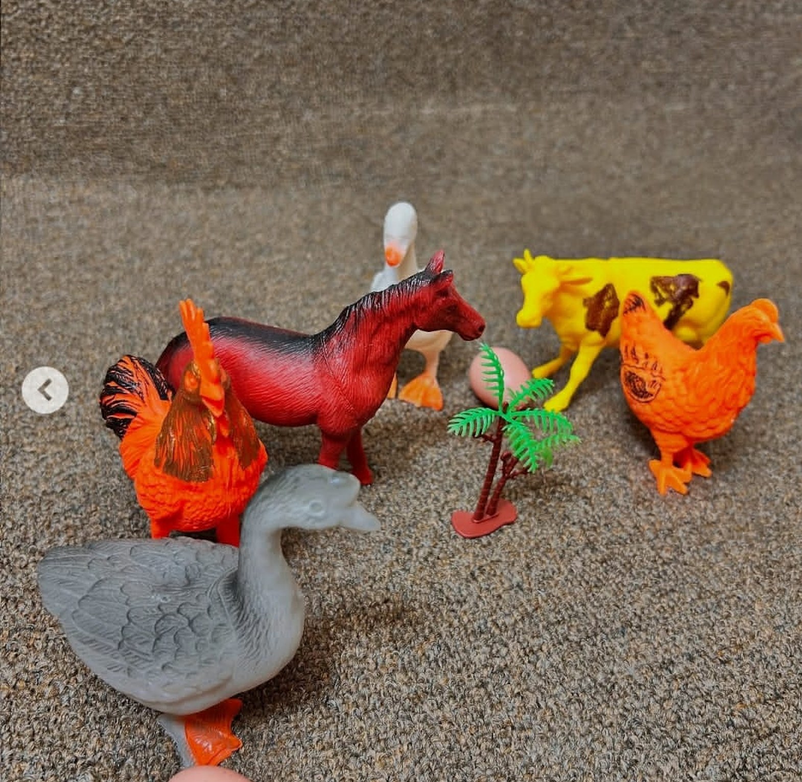 Toy Farm Animals Set - Miniature Figures image