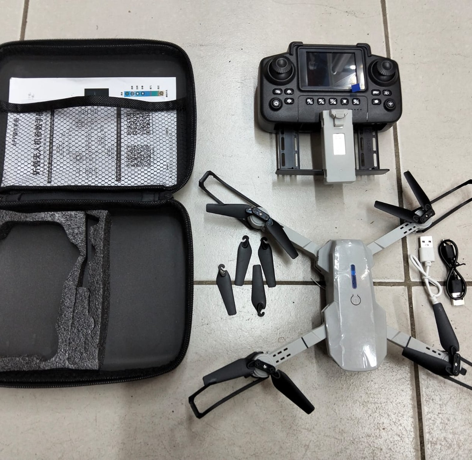 E88 Foldable Mini Drone  image