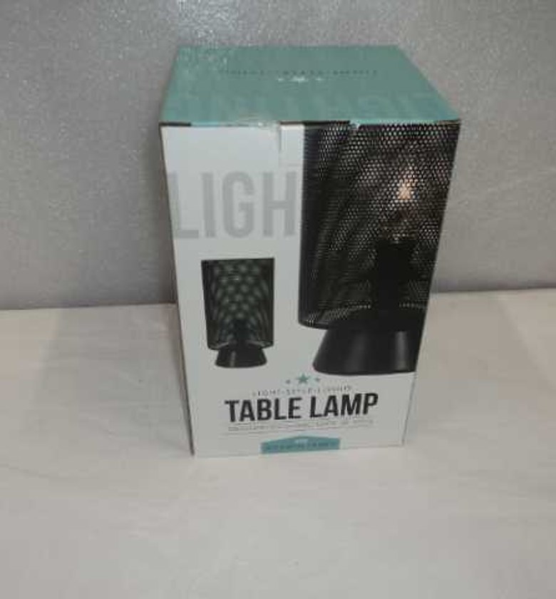 TABLE LAMP METAL H25CM BL image