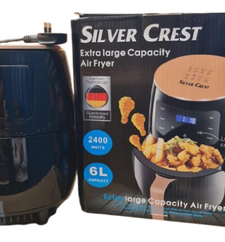 SILVER CREST Digital Electric Hot Air Fryer Fries Maker -Oil-free 6L image