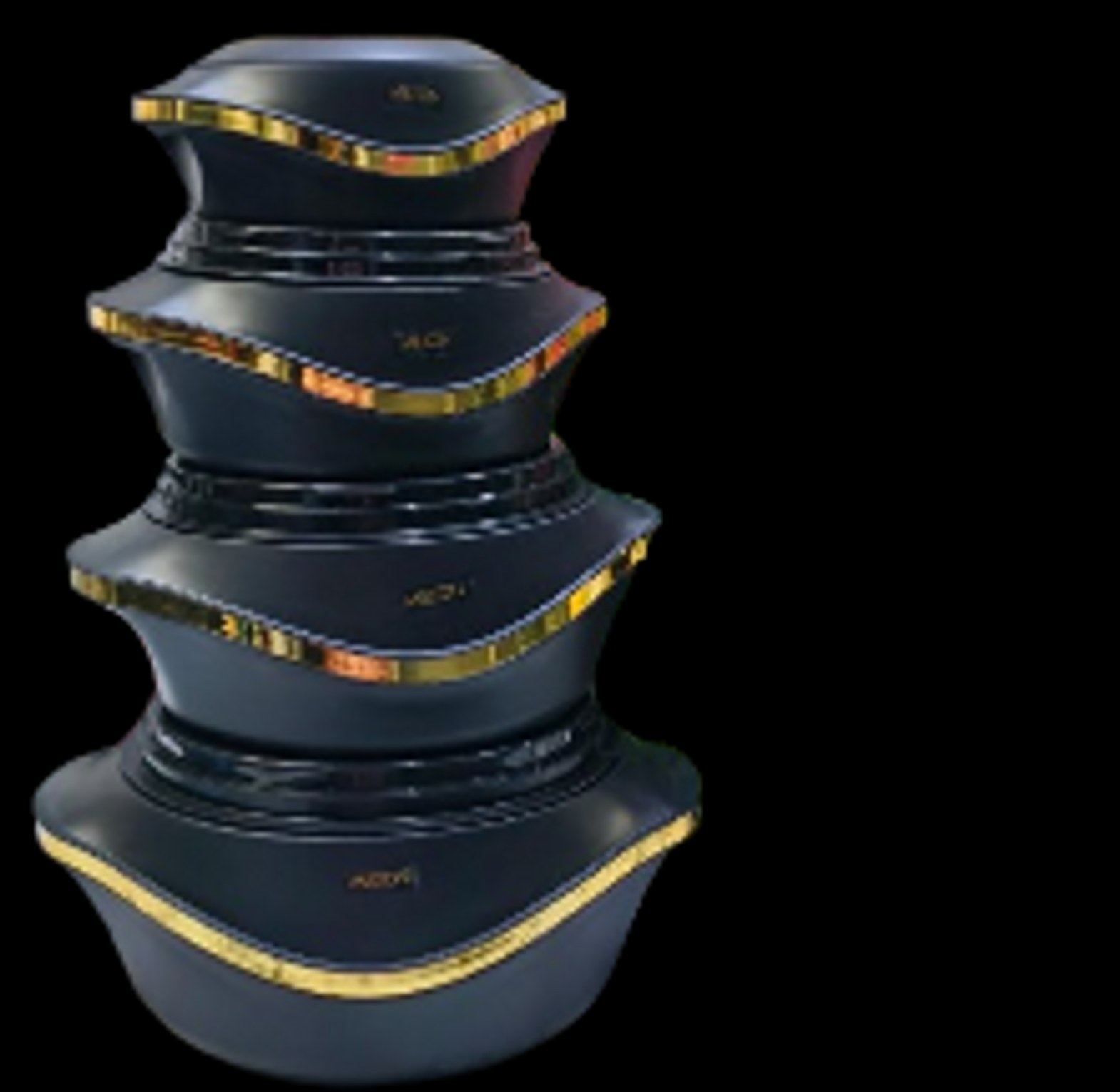 Hotpot. Milton 4 pcs pearl hotpots well insulated image