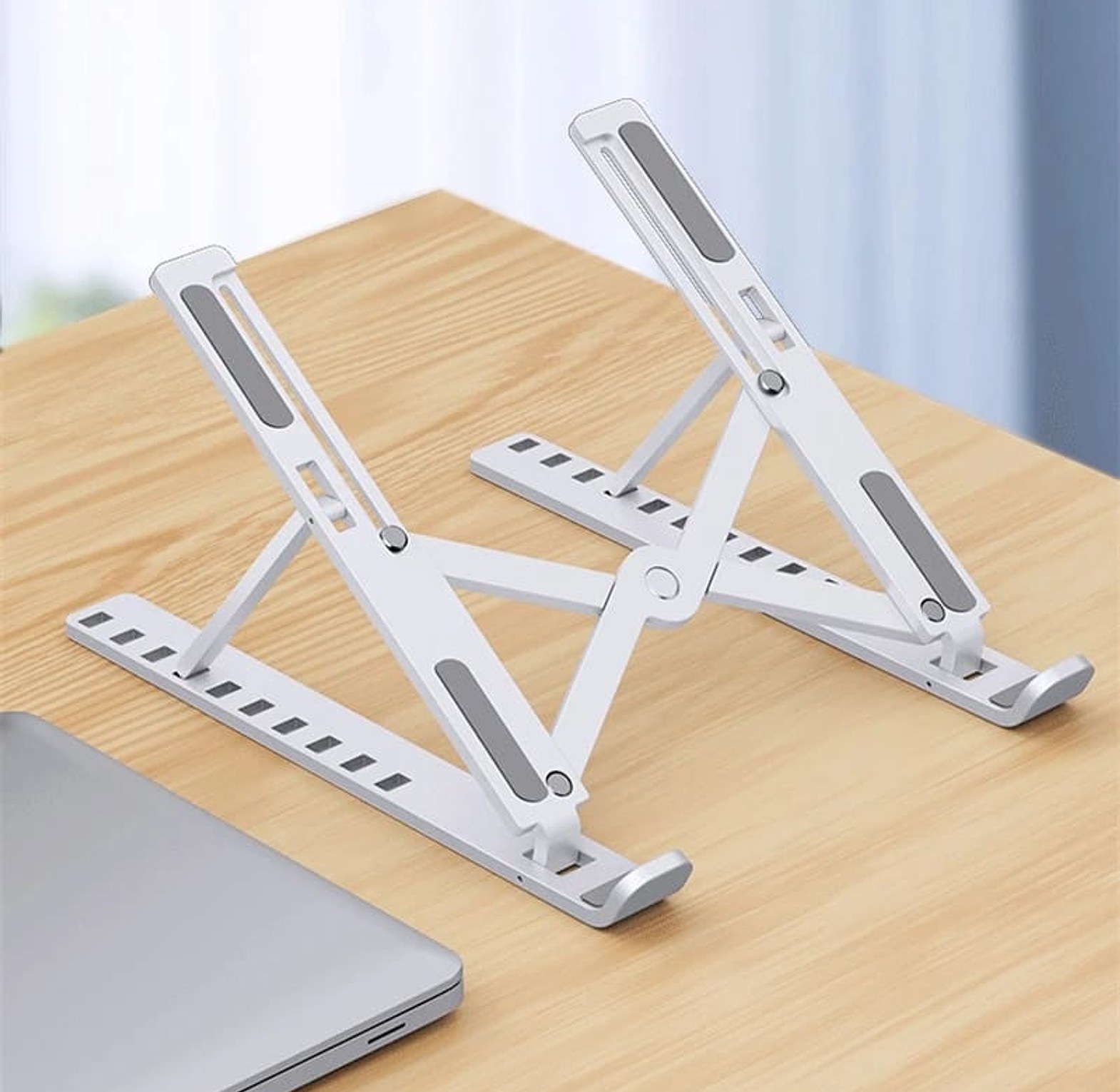 Metallic Adjustable Laptop Stand image
