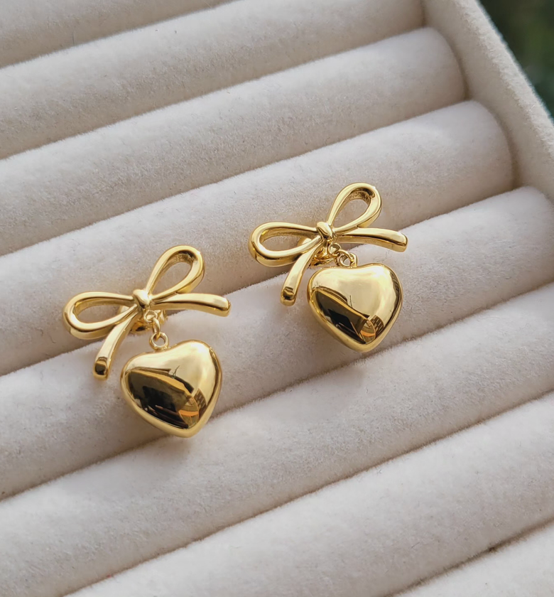 Bow earrings  image