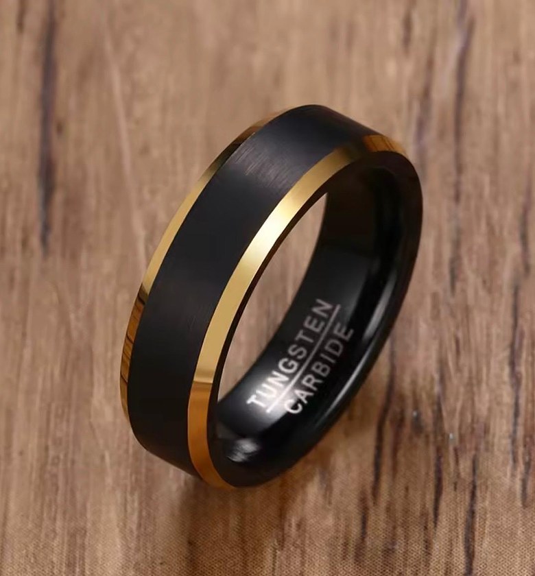 6mm Tungsten Ring image