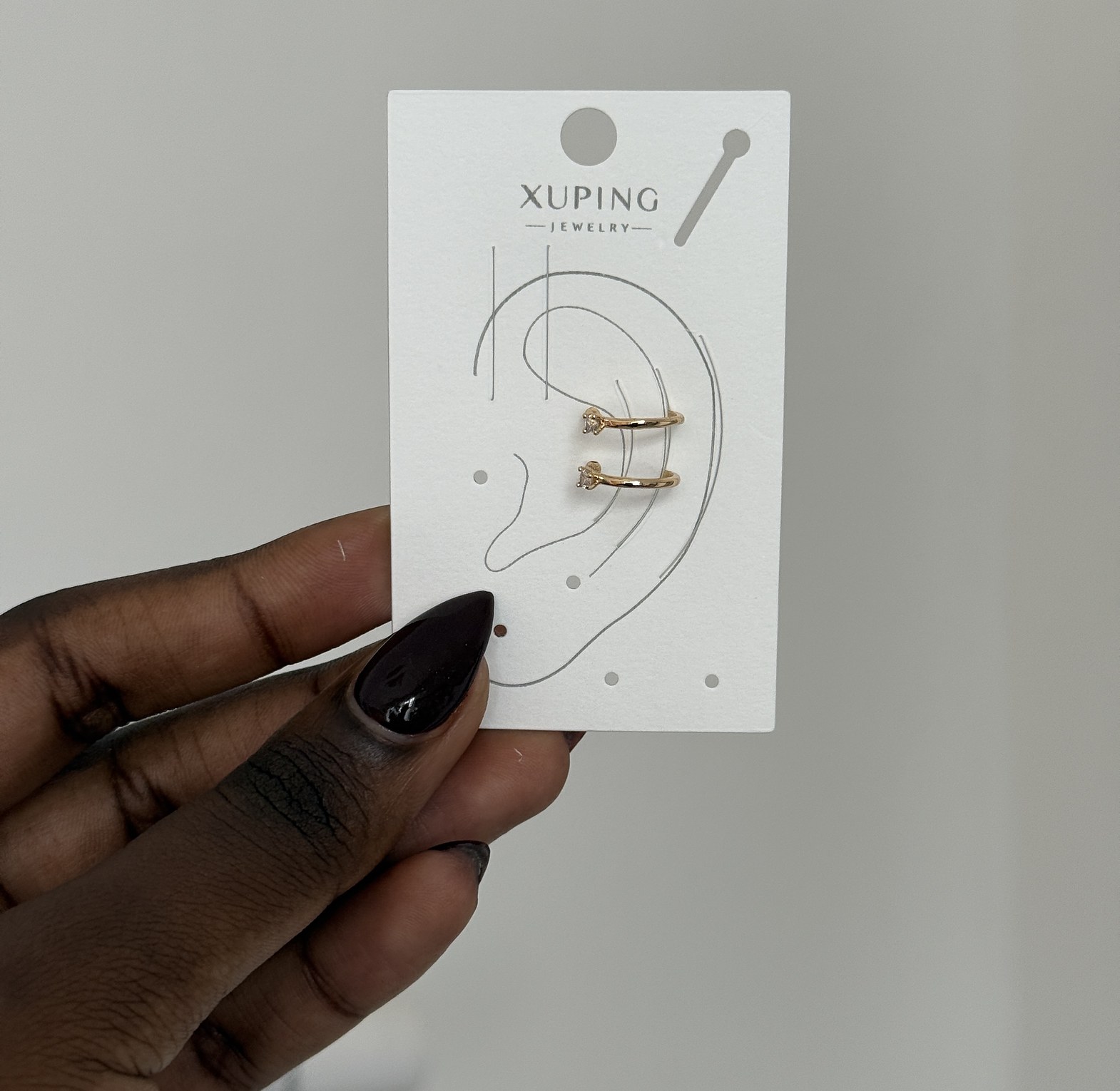 Double Celestial Orb ear cuff image