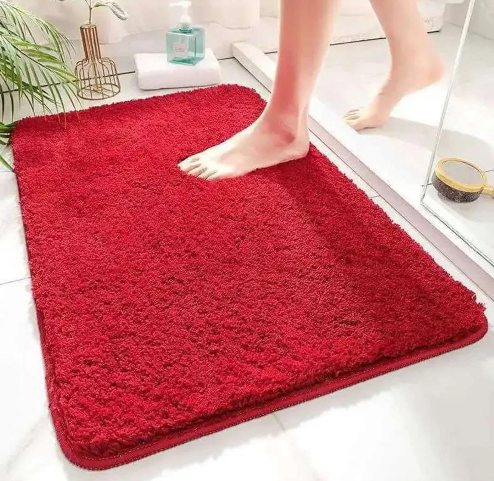 Super Water Absorbent Bathroom Floor Mat image