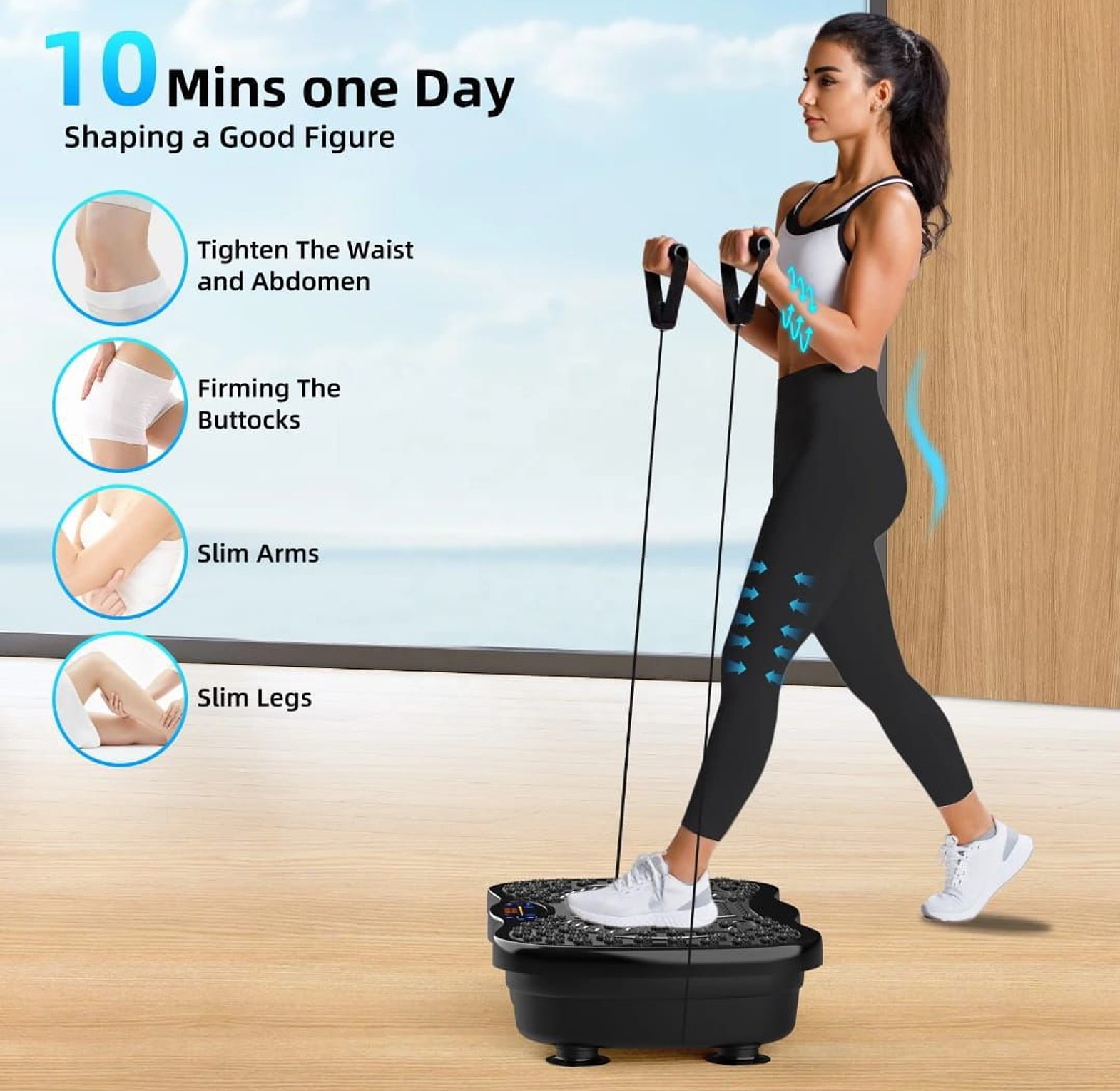 Electric Body Slimmer with Blue Tooth Music Magnet Massage image