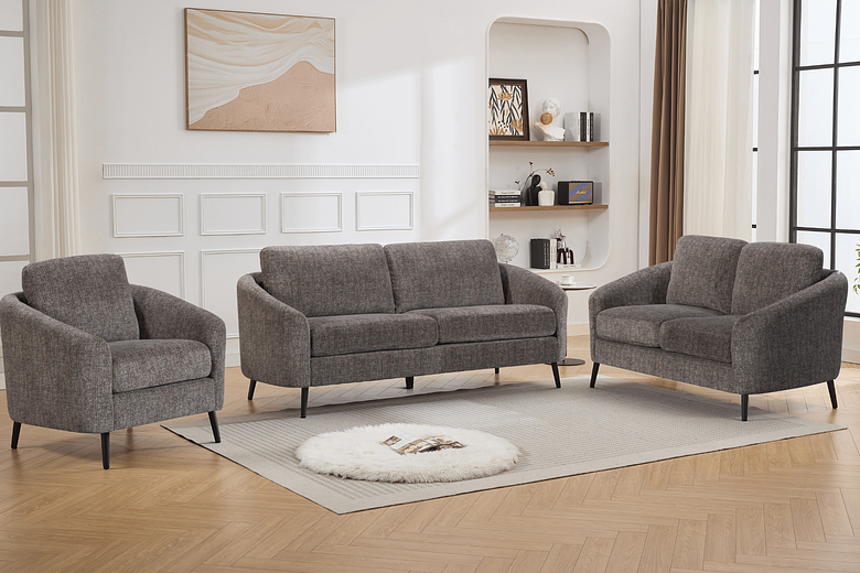 HAVEN 6 Seater Fabric Sofa (3+2+1) image