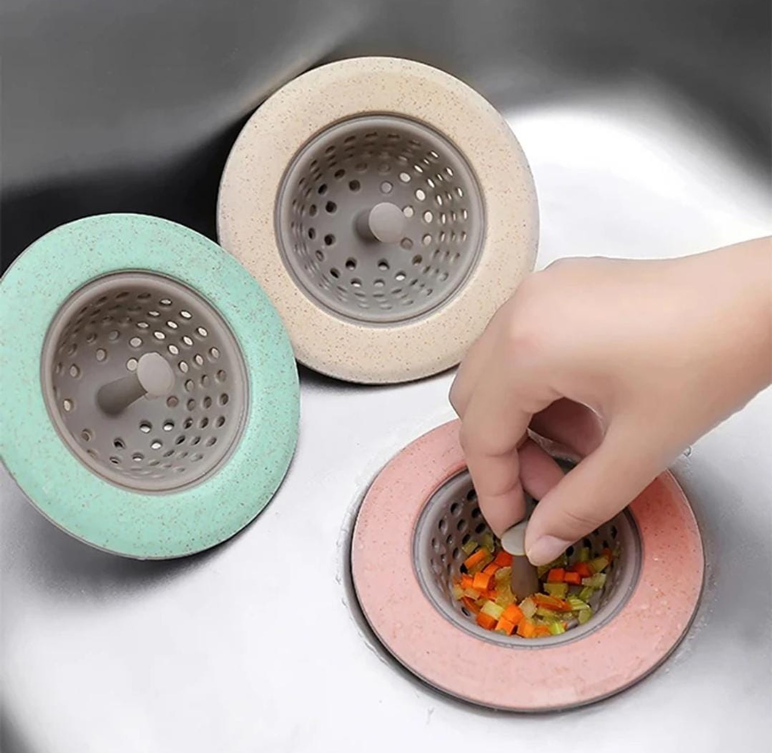 Round Silicone Sink Strainer image