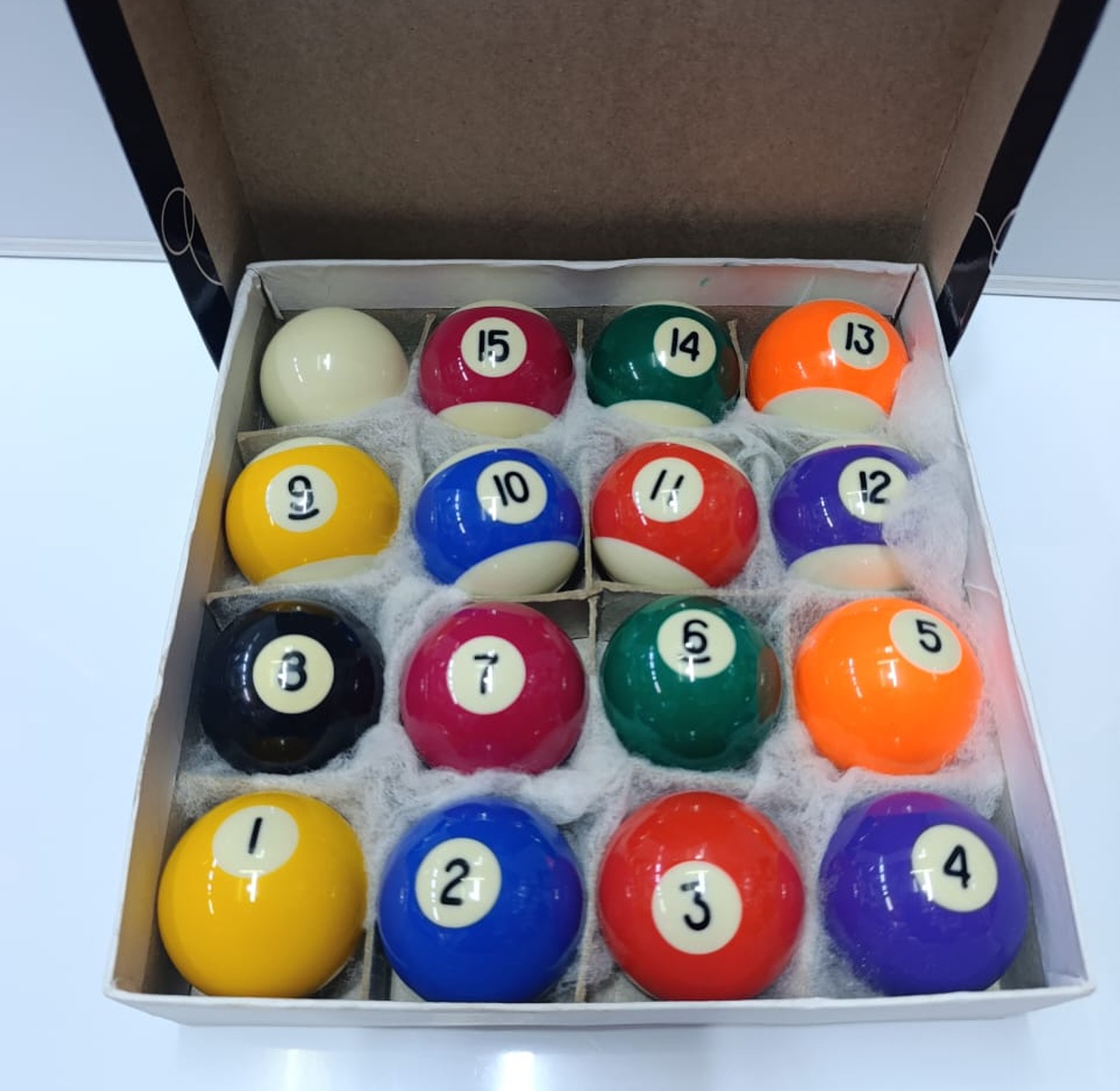 Pool balls set image