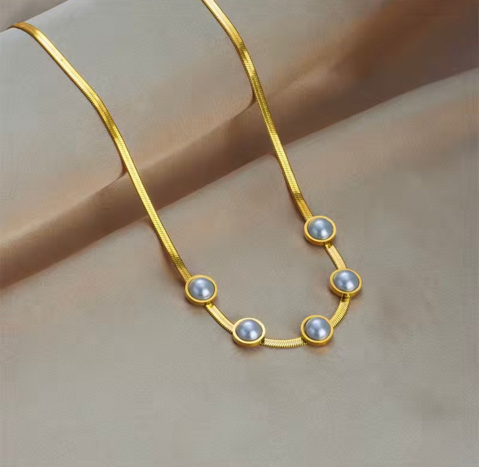 Moonlight Serpent Choker image