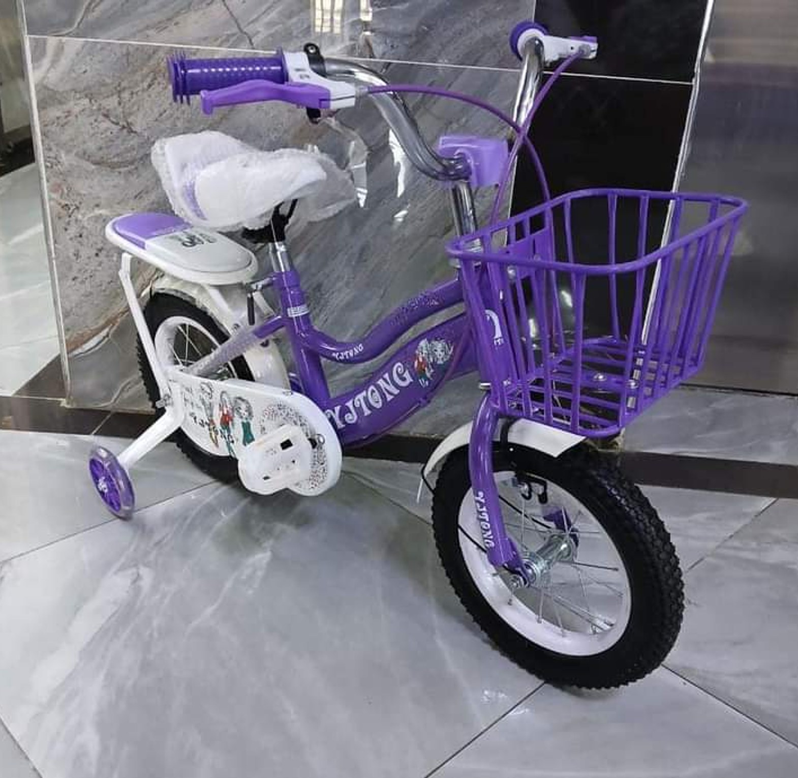 BICYCLES. Size 12 (3 to 6 yrs) With Trainer Wheels Quality Affordable  Bird bike image