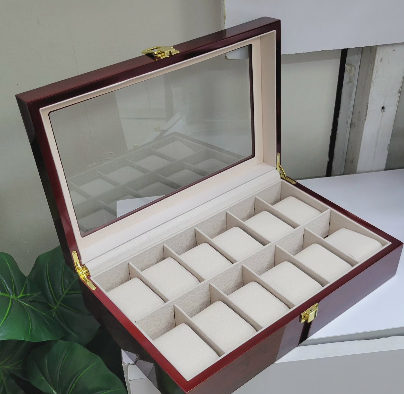 Wooden watch organizer  image