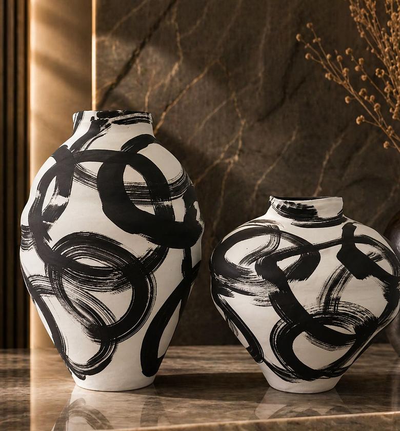 CJ-27 Artistic Vase Set (2pcs)   image