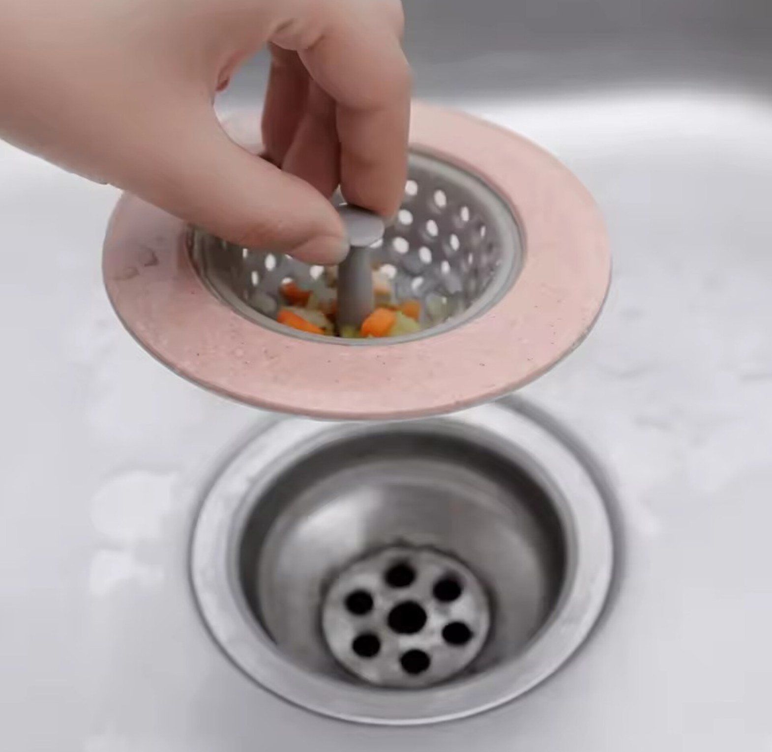 Silicone Kitchen Sink Strainer Drain Filter Stopper image
