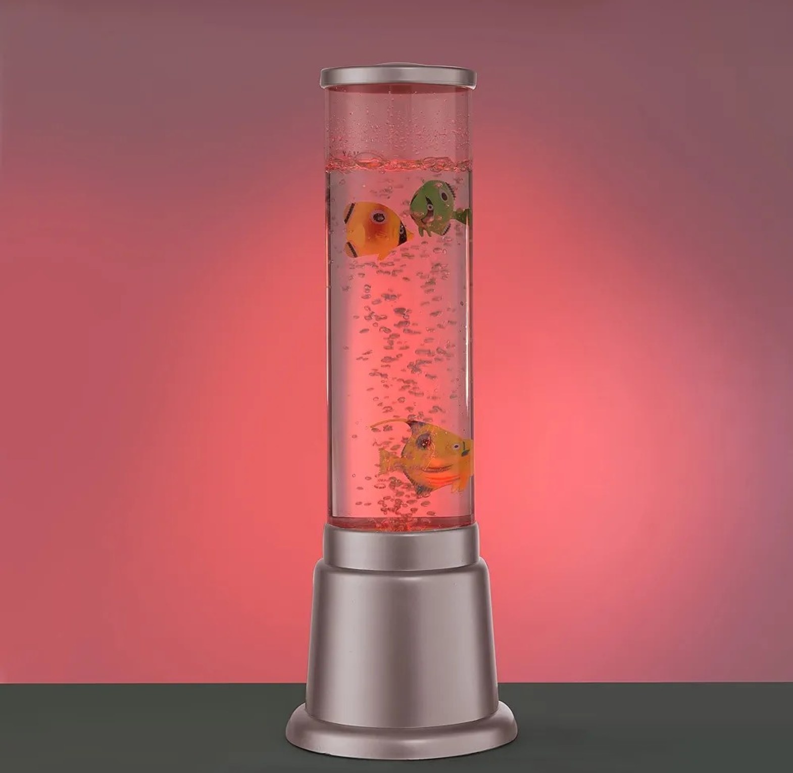 Kids Bubble Fish Lamp 38cm Color Changing Night Light image