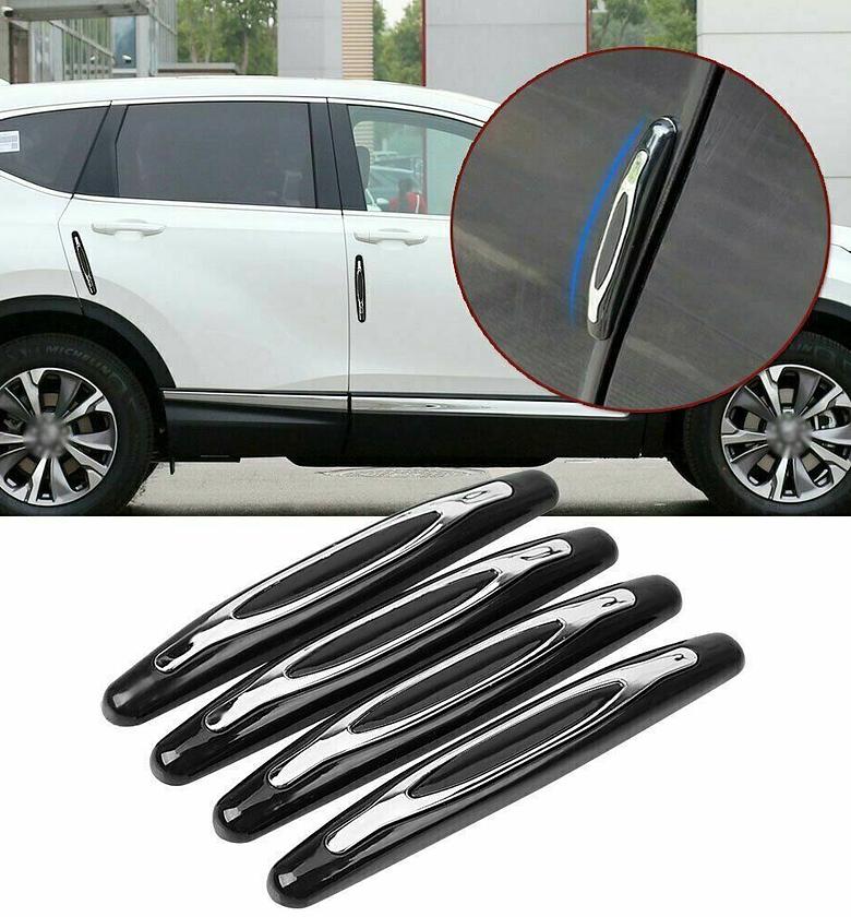 4pcs Car Door Protector Guard Strip Scratch Protector image