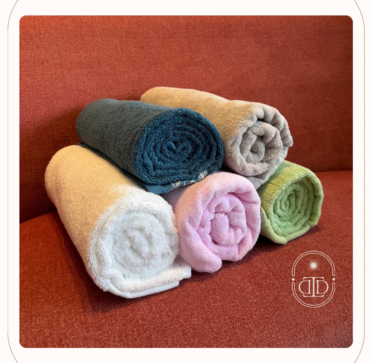 Bath towels (100% COTTON) image