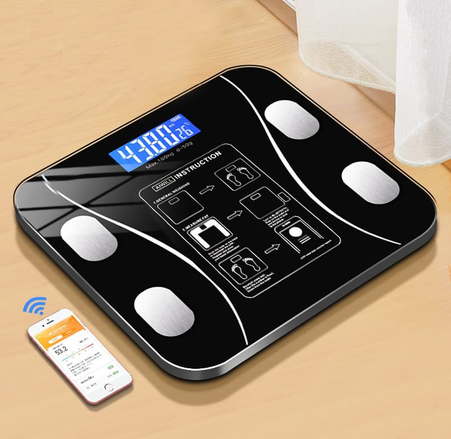Digital Bathroom Weight Scale image