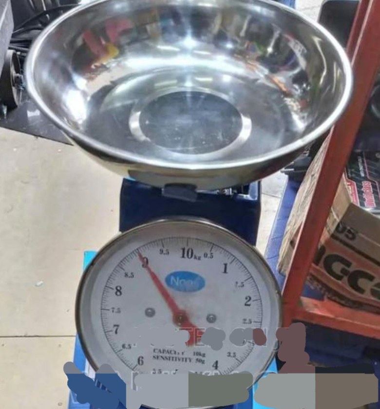 10kg analogue scale image