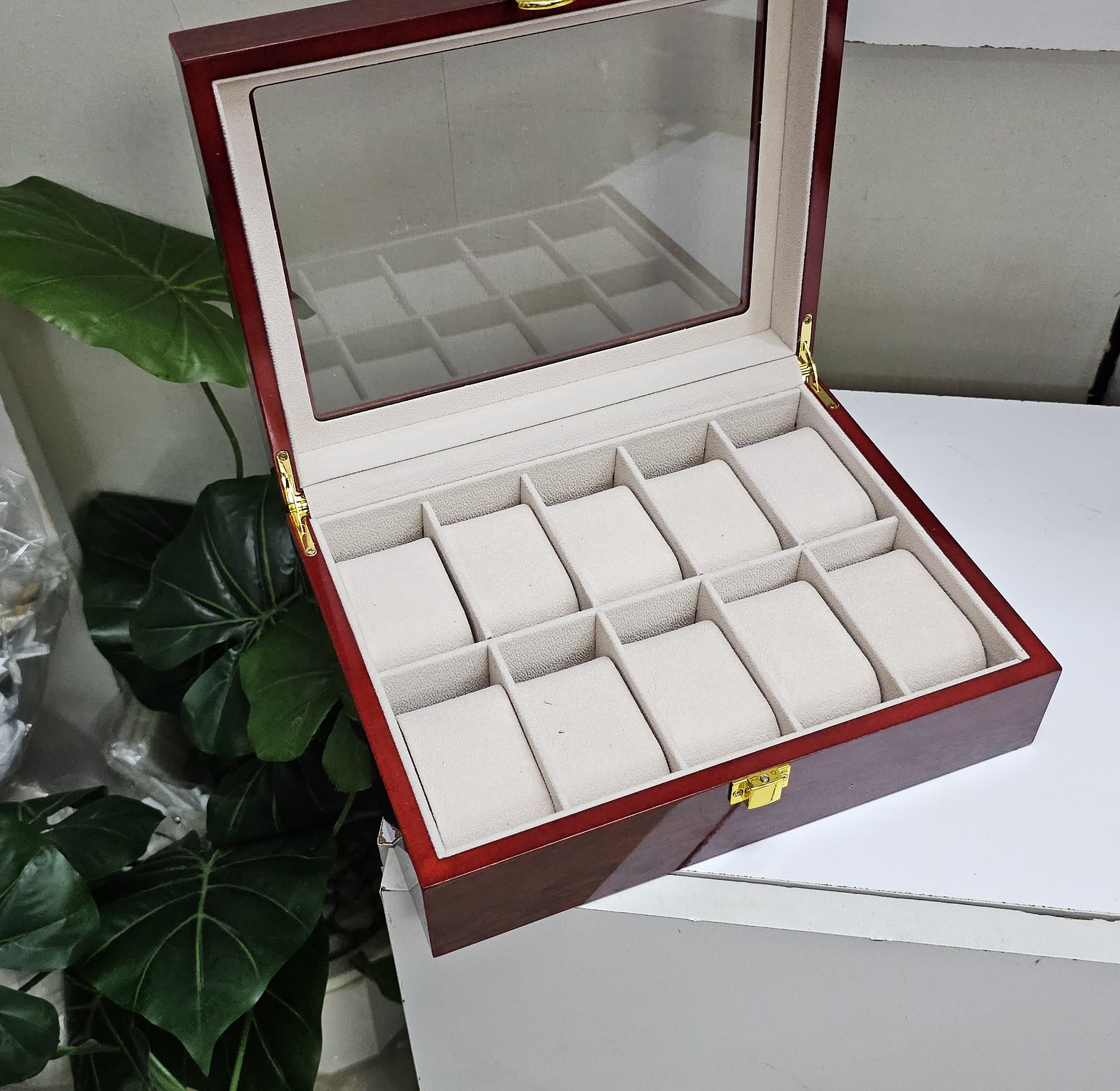 Wooden watch organizer  image