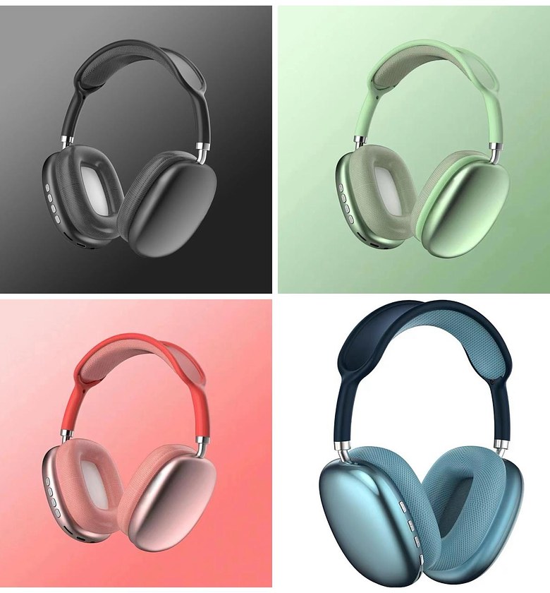 P9 Pro Max Wireless Headphones – Bluetooth Over-Ear Headset with Deep Bass & Long Battery Life image