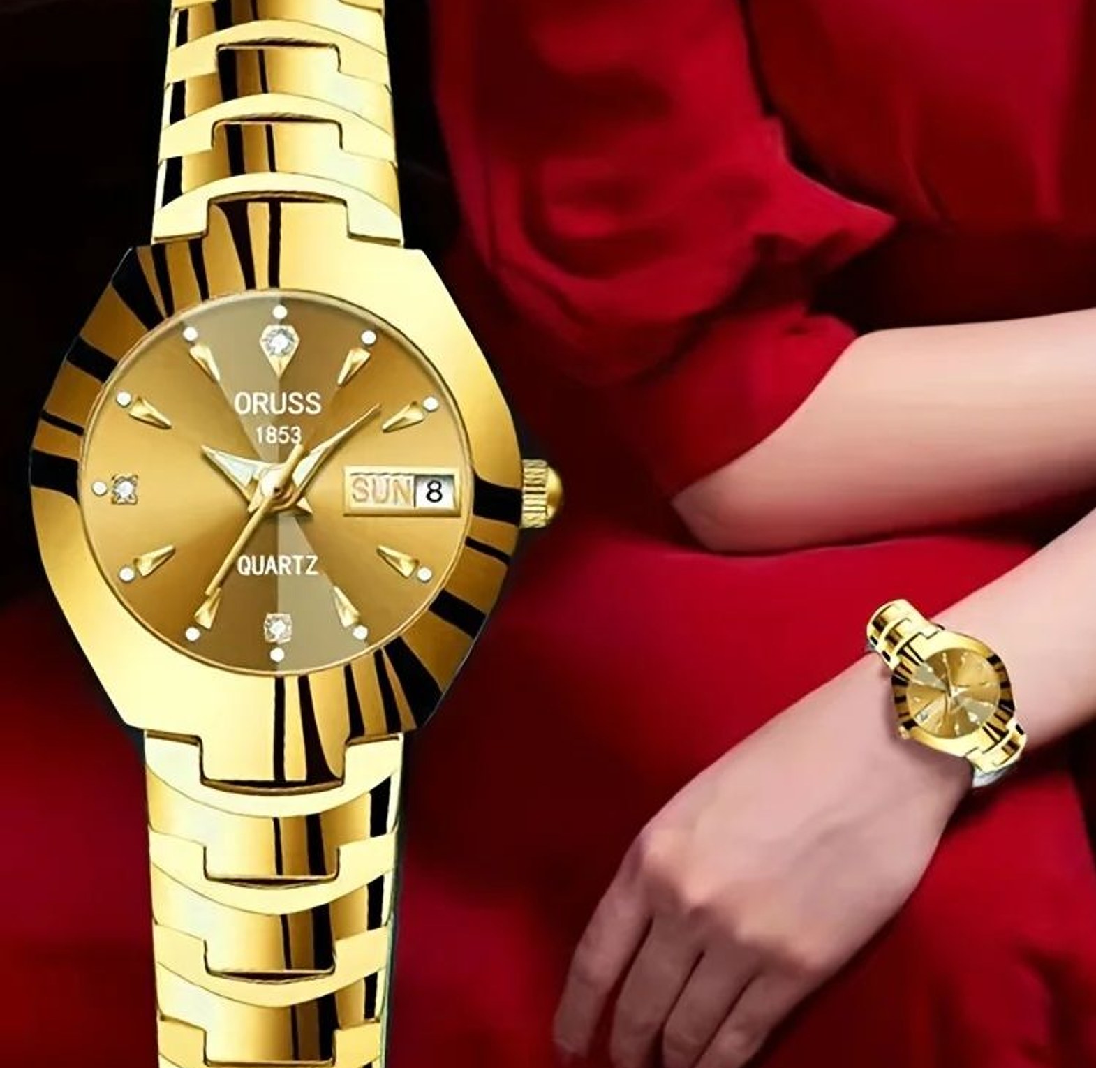Oruss Gold Plated Women's Watch  image
