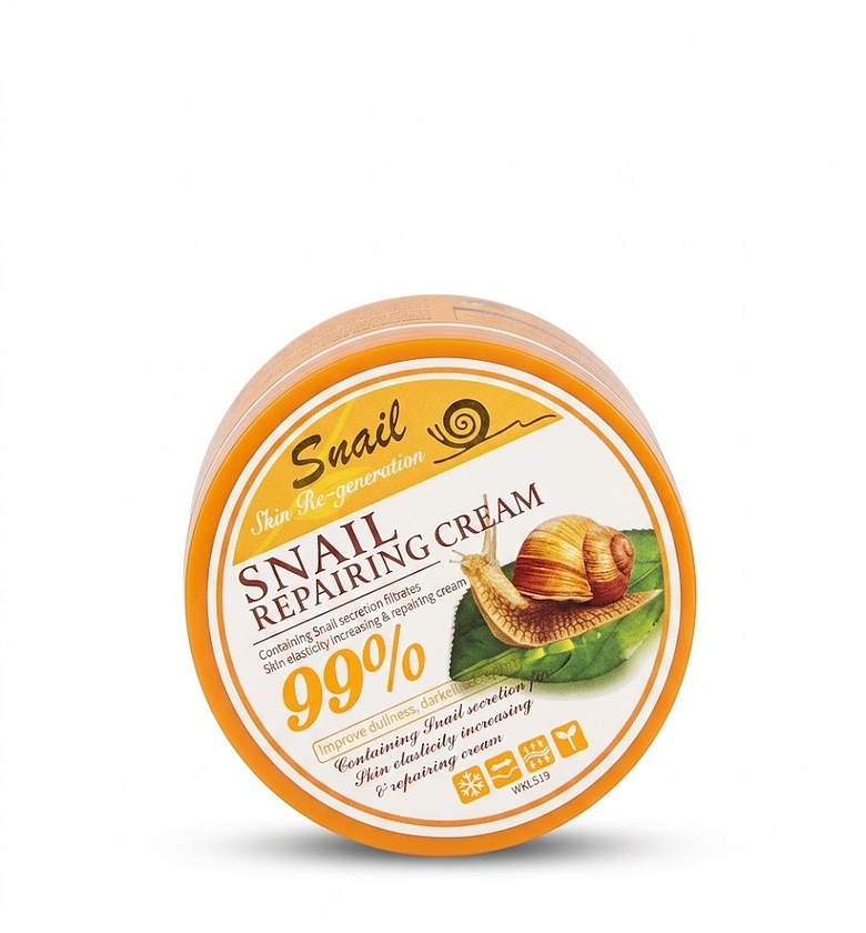 Fruit of wokali snail repairing cream image