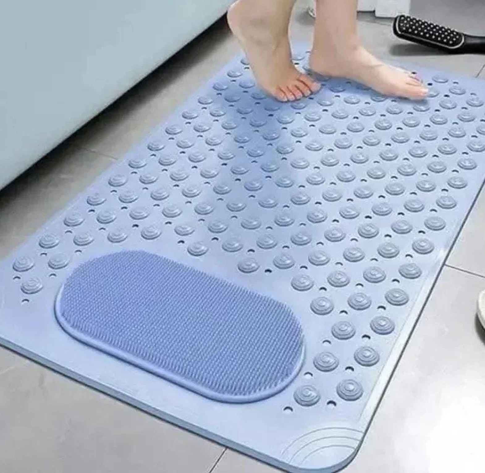 Bathroom antislip safety mat image