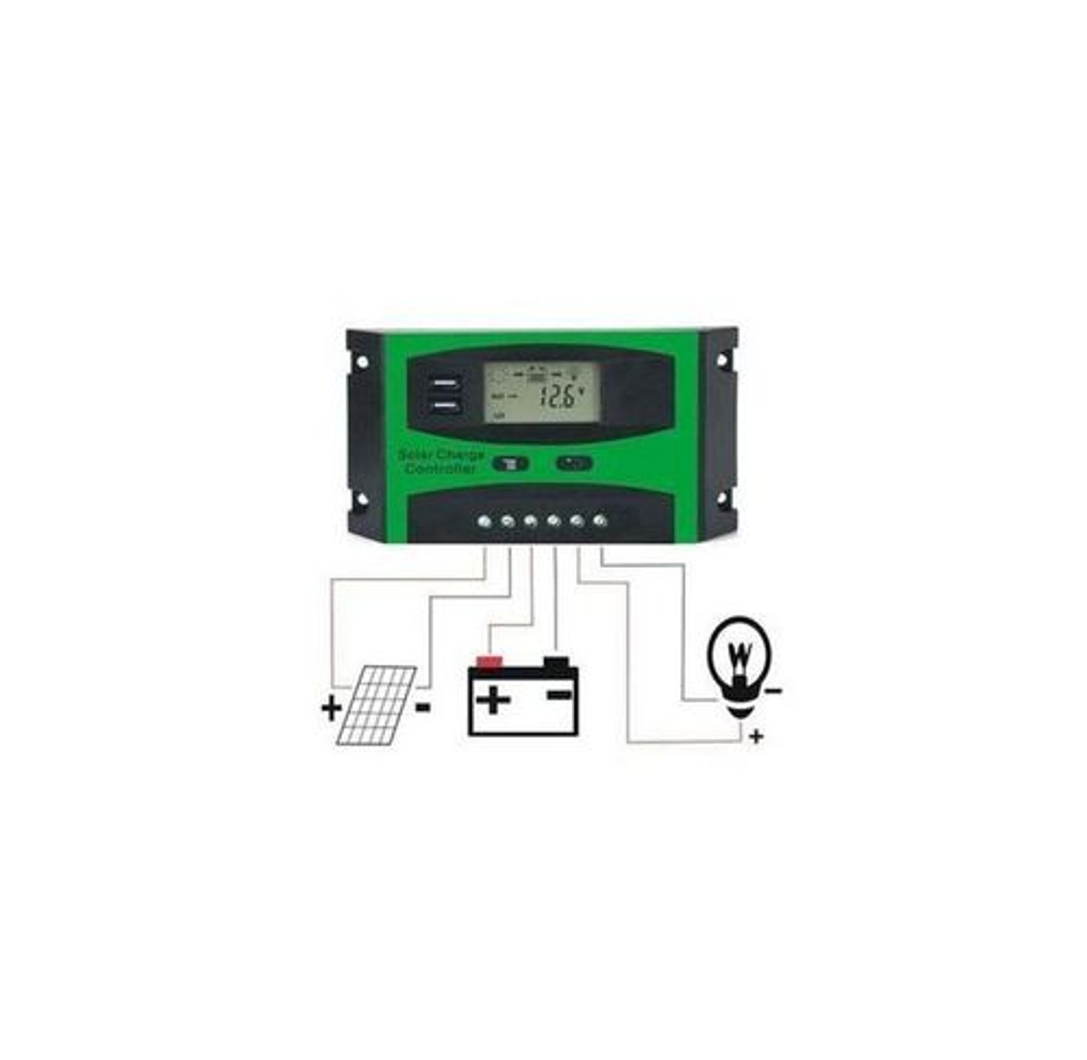 10A solar controller image