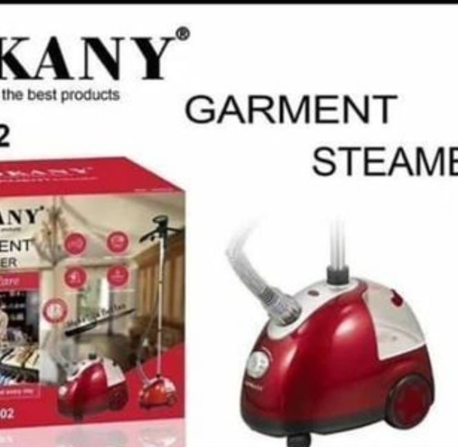 Sokany Steamer for Clothes,2000W Powerful Standing Garment Steamer  image