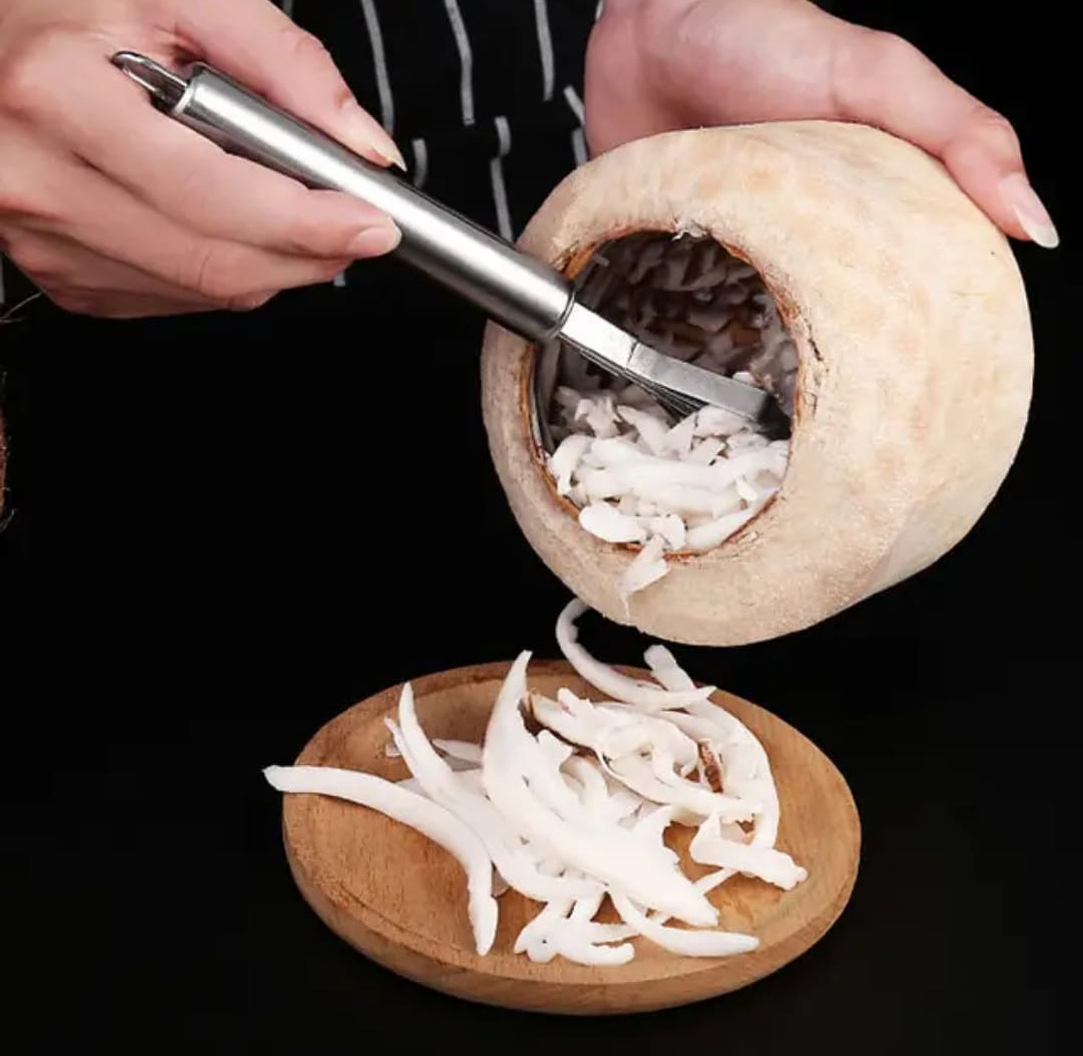 Stainless Steel Coconut Scraper and Grater image
