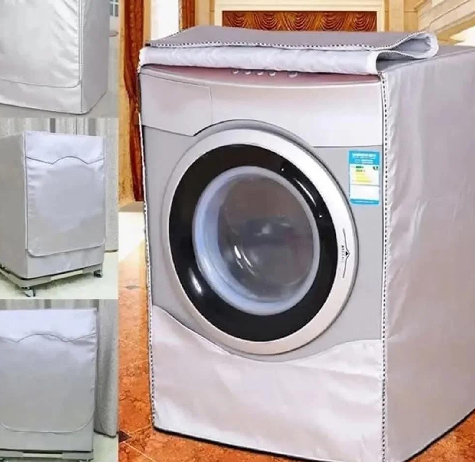 Front load washing machine cover  image
