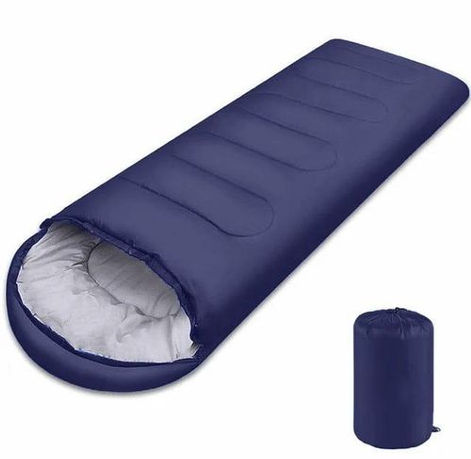 CAMPING SLEEPING BAG. A high-quality sleeping bag to keep you warm and comfortable both indoors and outdoors. image