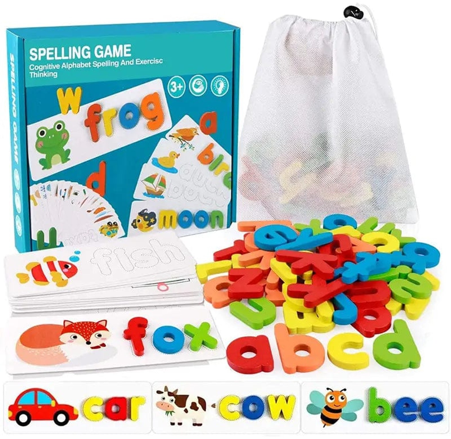  Spelling Game: Cognitive Alphabet Spelling and Exercise Thinking "See and Spell" image