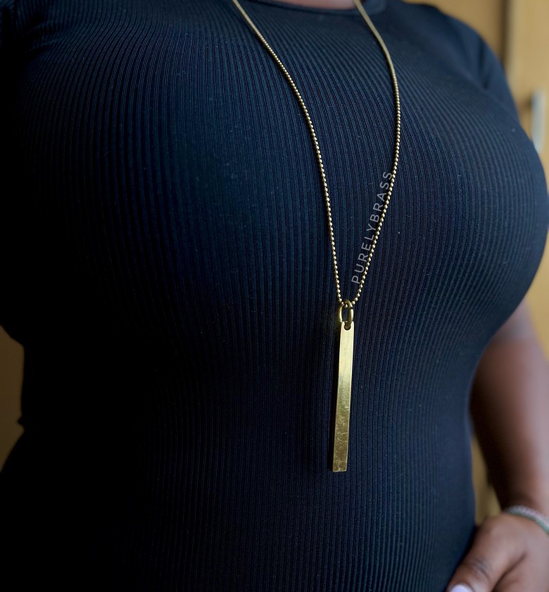 Mosi Brass Necklace  image
