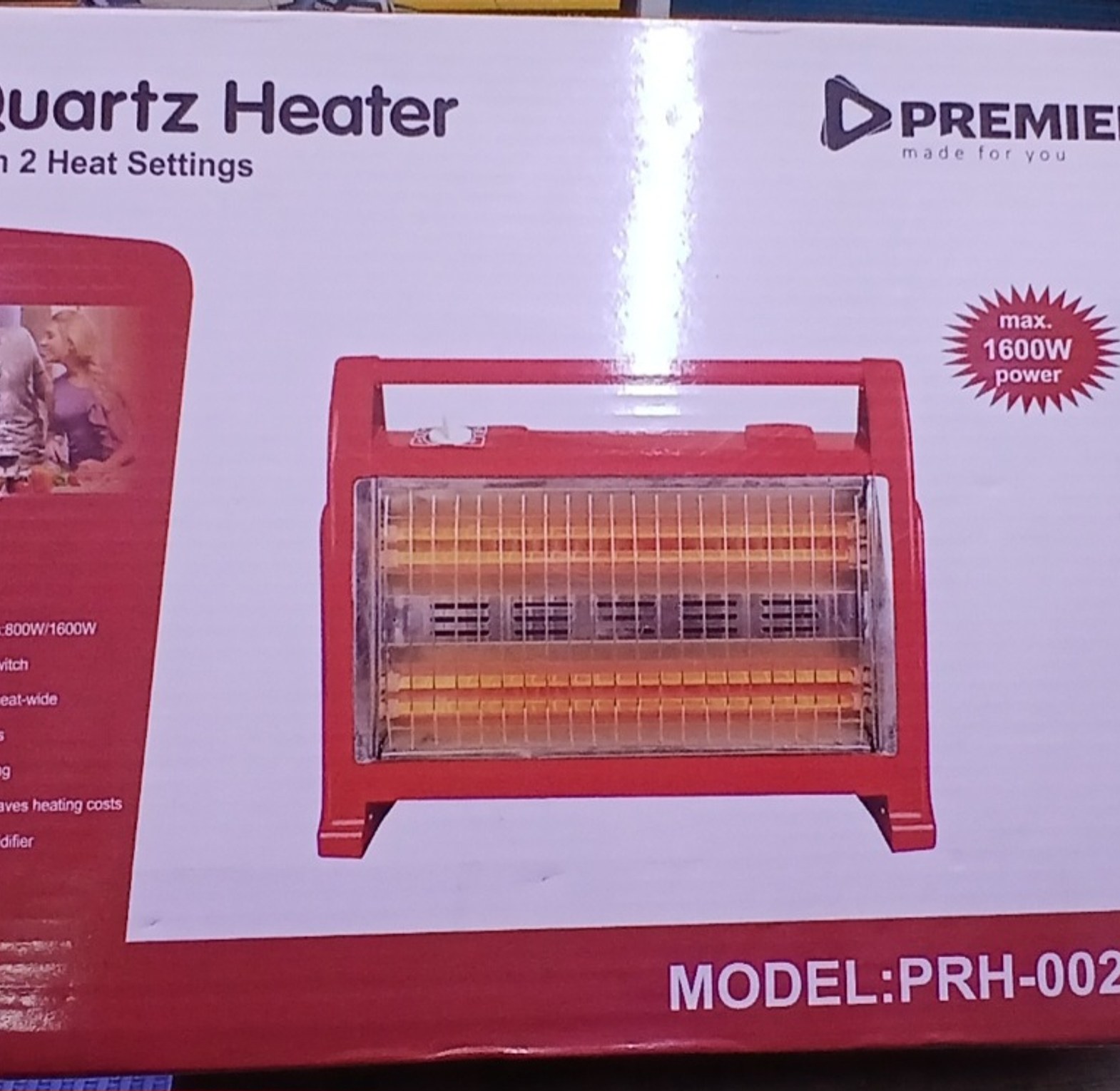Room heater 1600w image