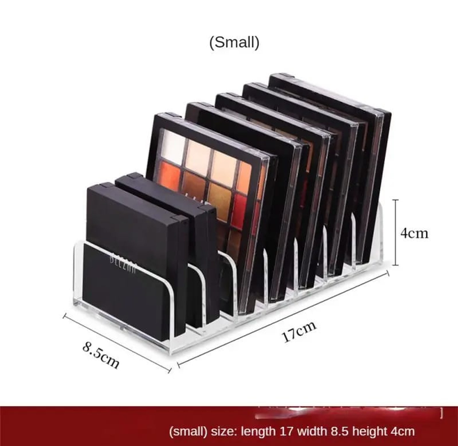 Acrylic Compact Eyeshadow Palette Organizer  image