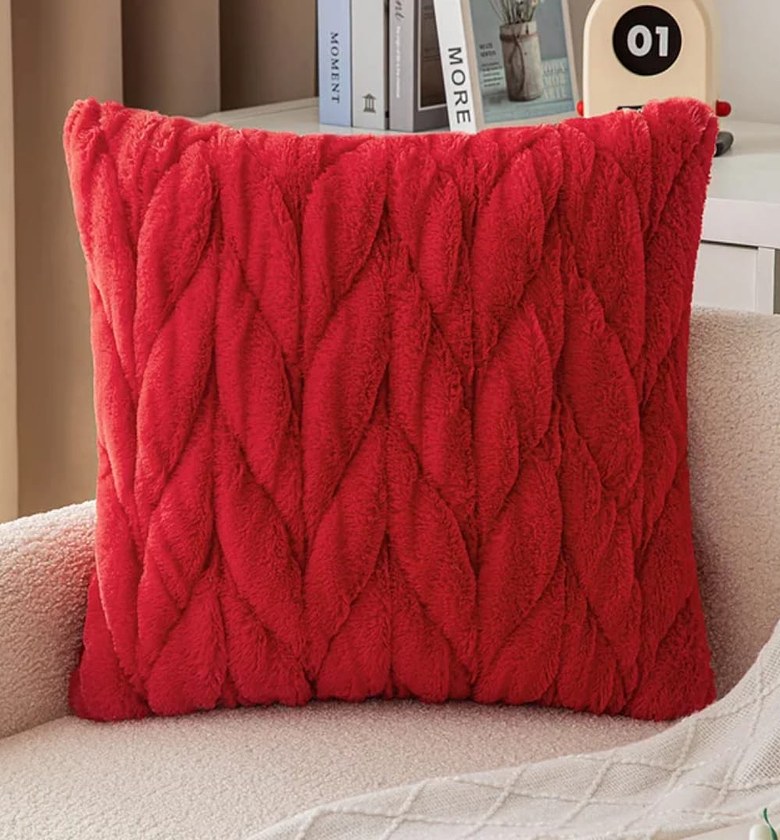 Woven Twist Velvet Cushion Cover image