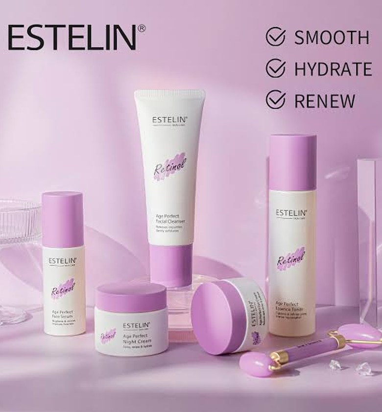 Estelin Retinol Age Perfect Renew Youth Skin Care Travel Set – 5 pieces image