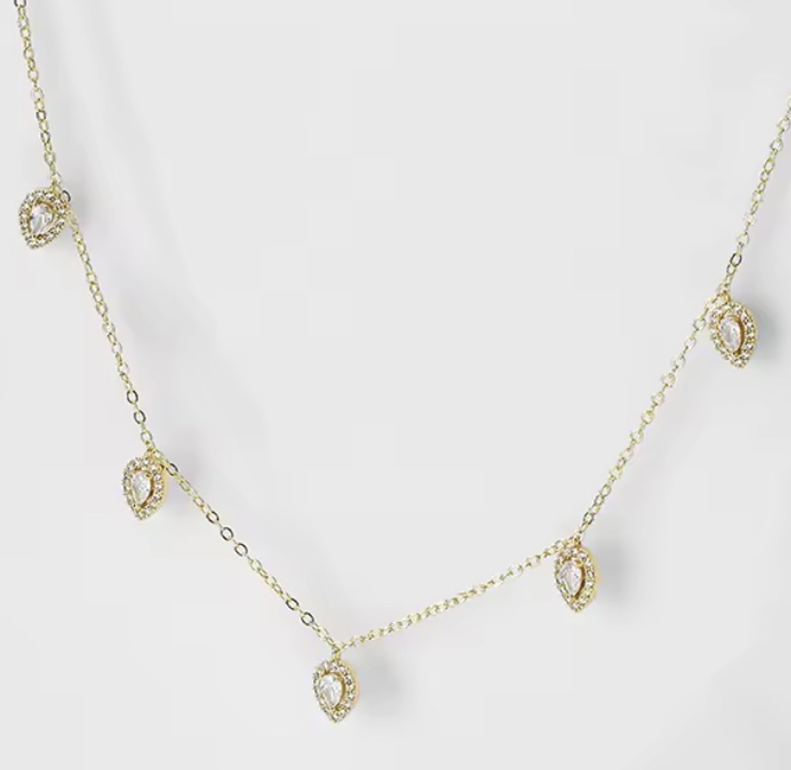 Dazzling Teardrop Cascade Set image