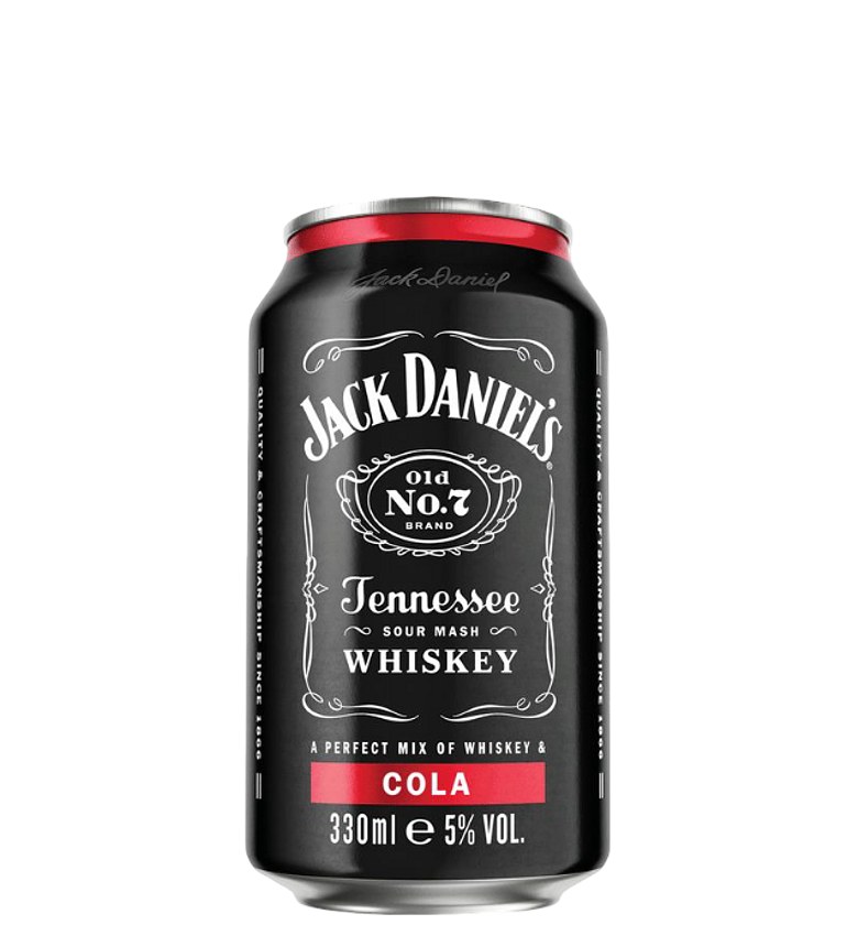 Jack Daniel's Cola Can 330ml image