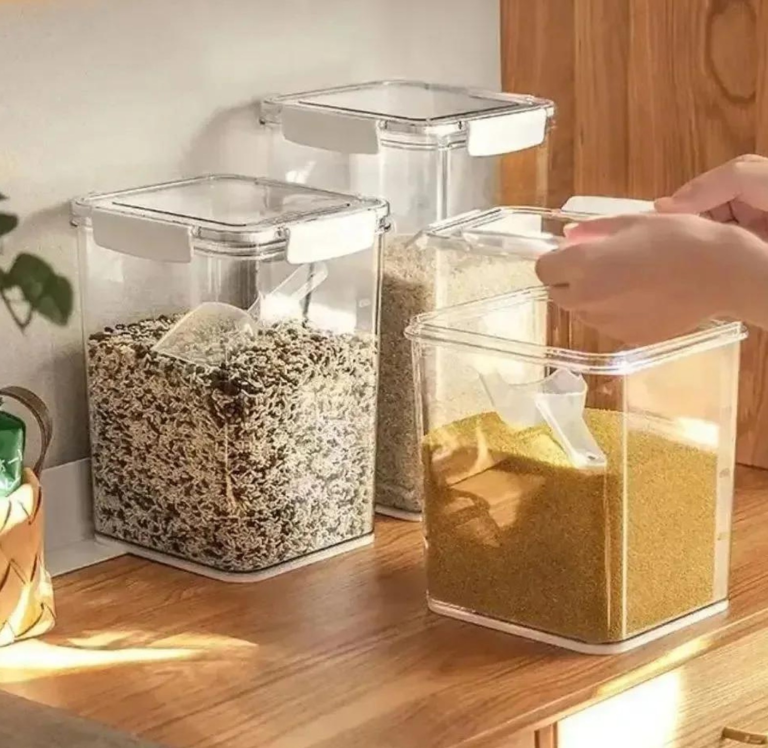 Large capacity multifunction Airtight Food Storage Containers image