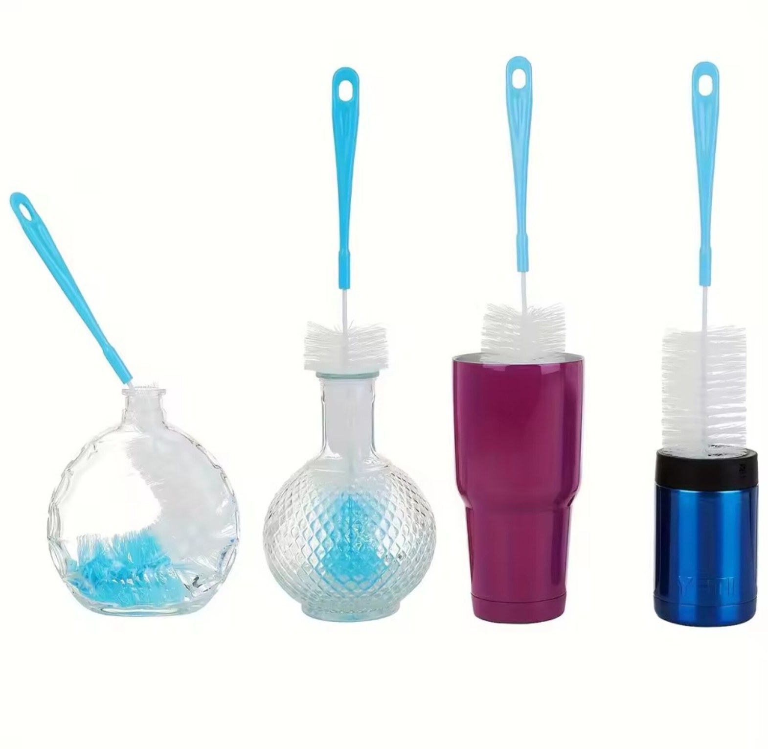 5 Pieces Bottle Cleaning Brushes Set image