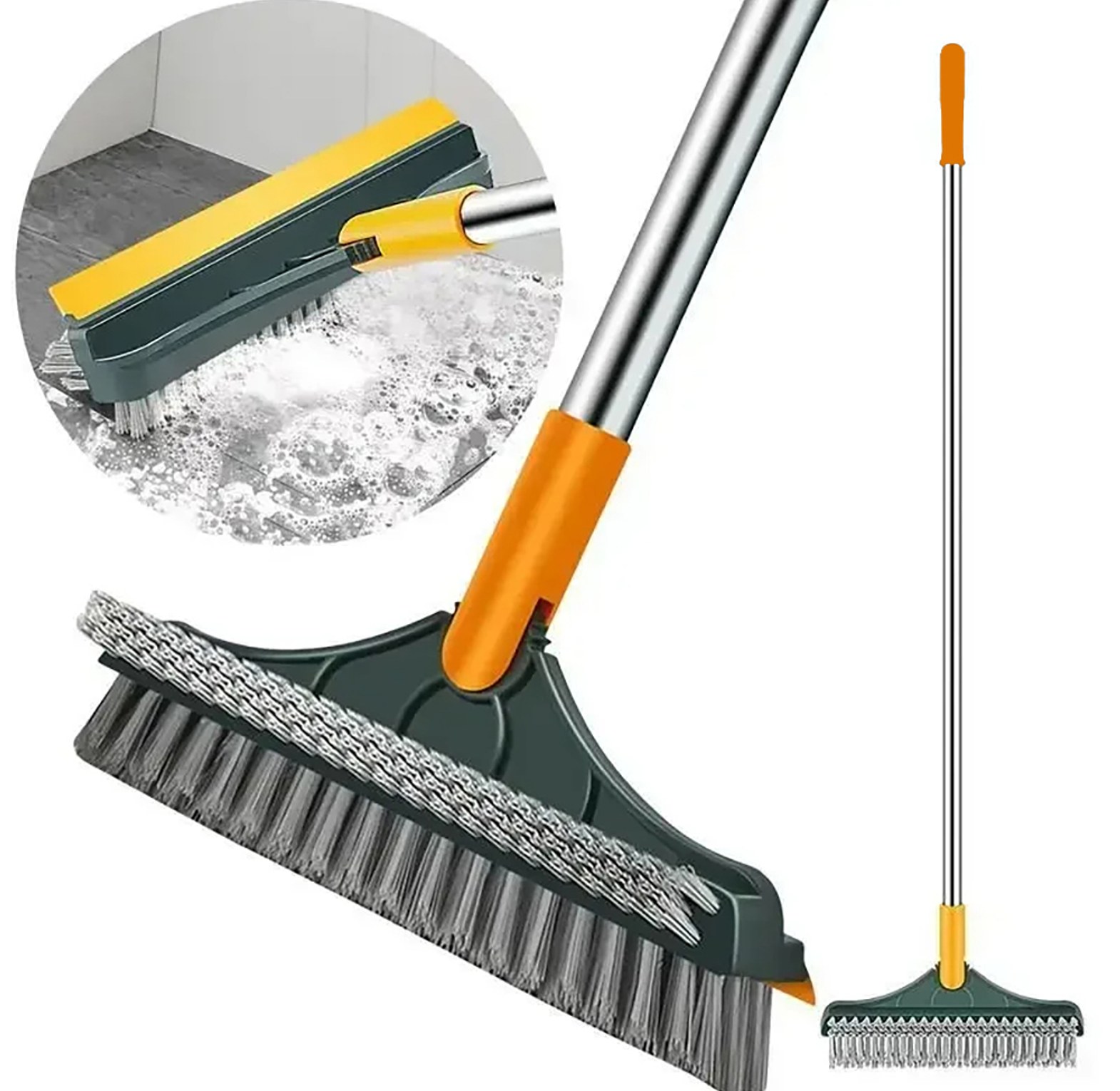 V-Shaped Floor Brush Scrubber image