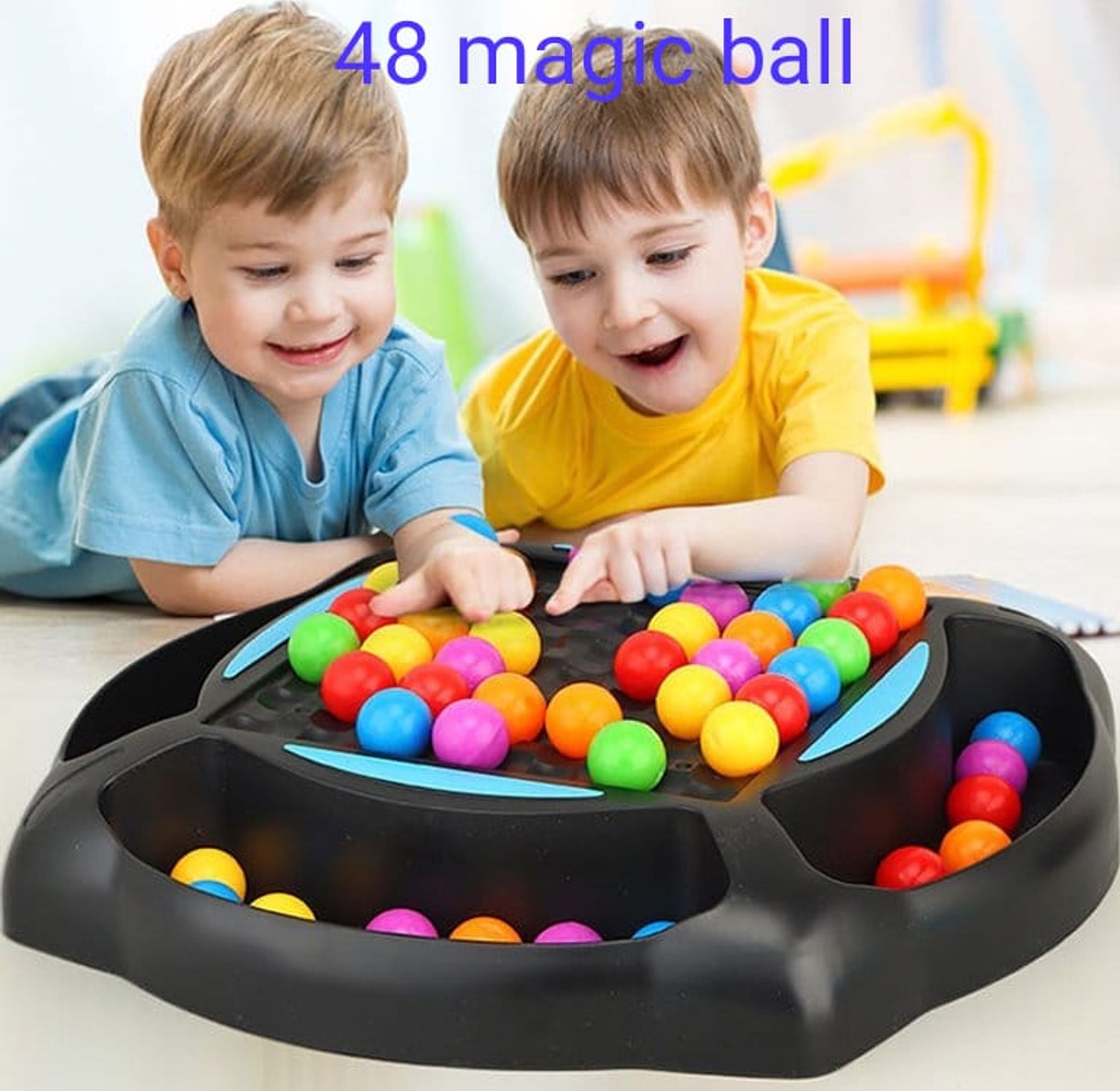 48 Magic Ball Logic Game - Educational Brain Teaser Board Game for Kids and Adults image