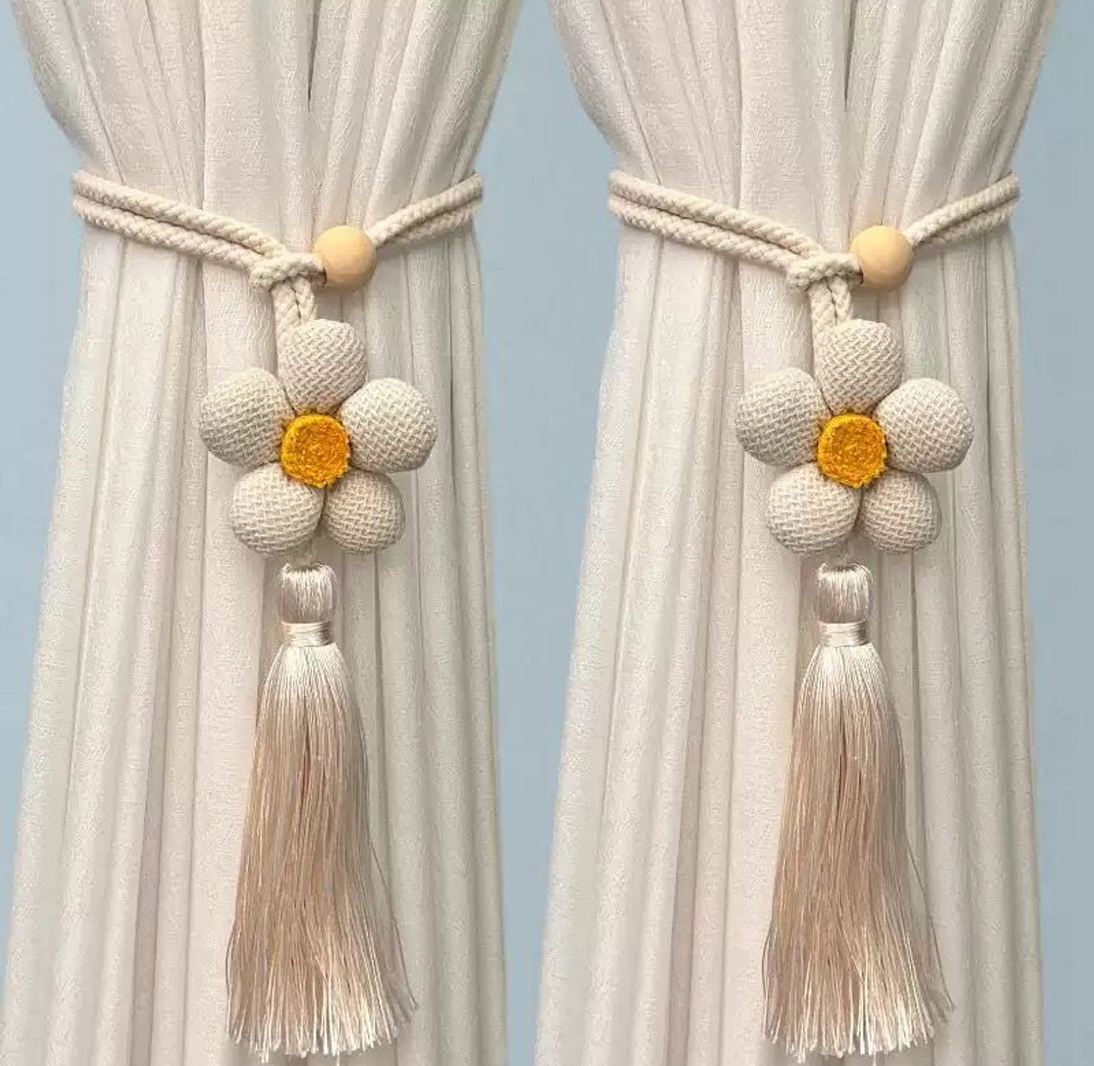 2pcs Creative Curtain Tiebacks image